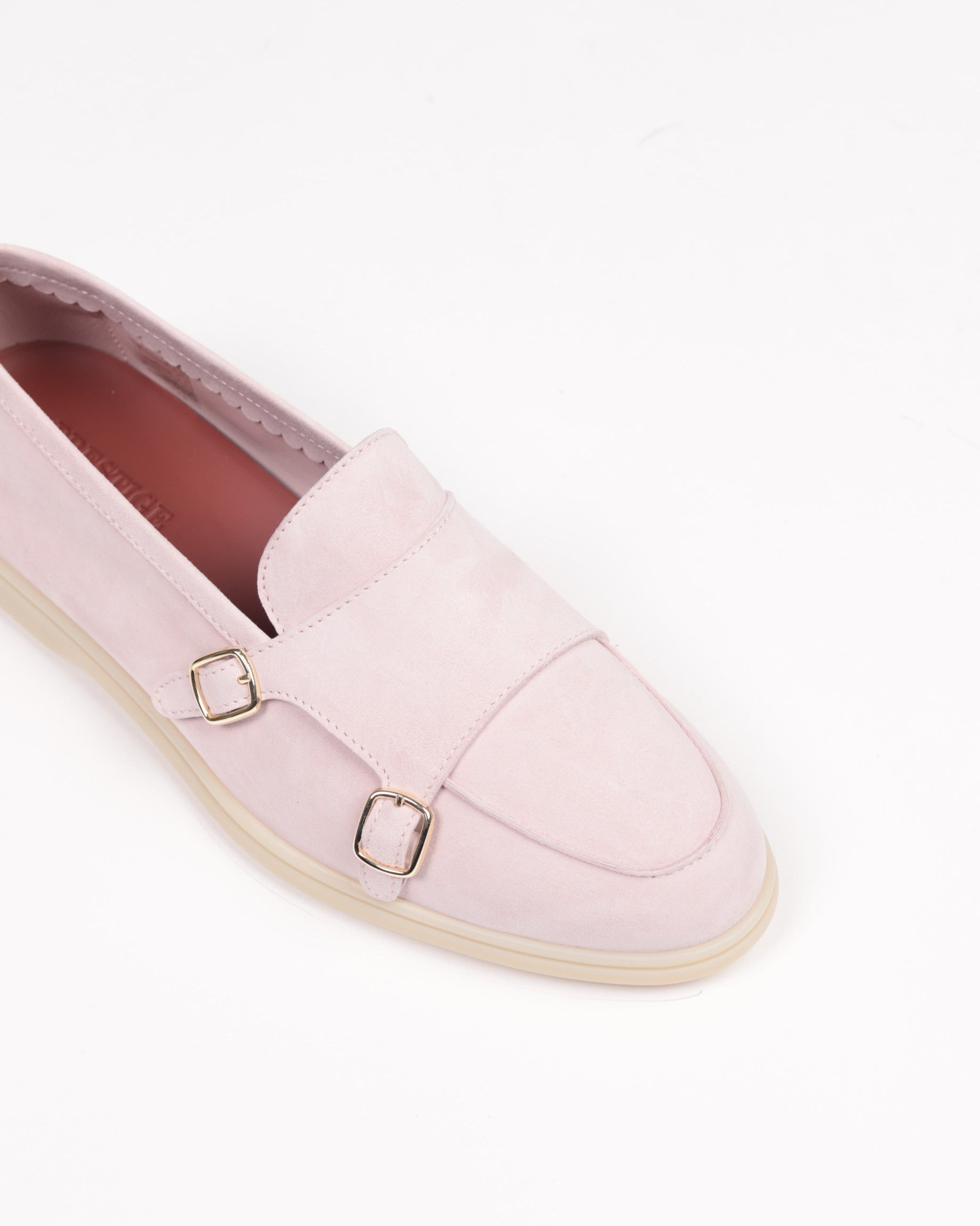 PS - D5338 Loafer Monk Walk LUX - REVERSE - NUDE