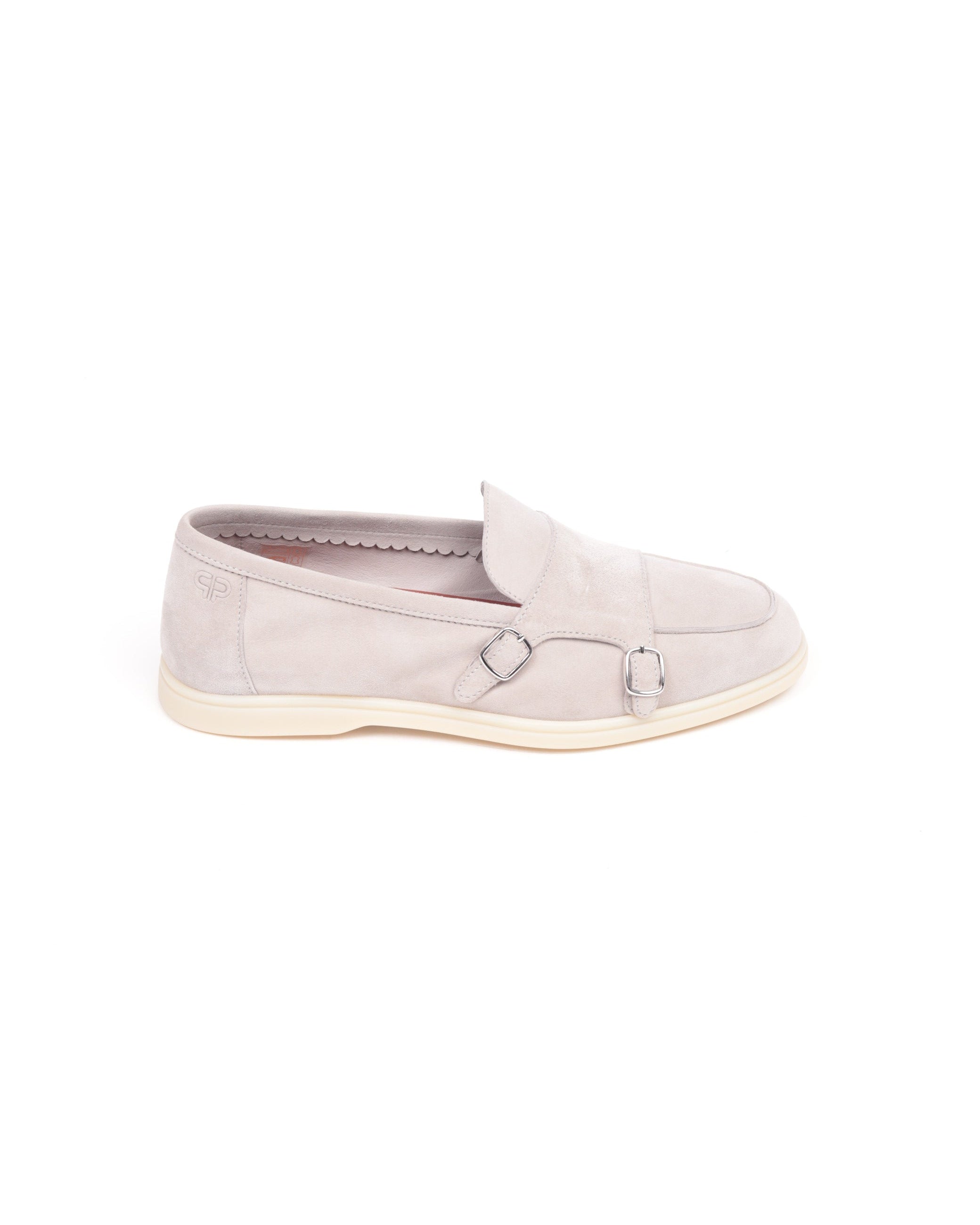 PS - D5338 Loafer Monk Walk LUX - REVERSE - GREY