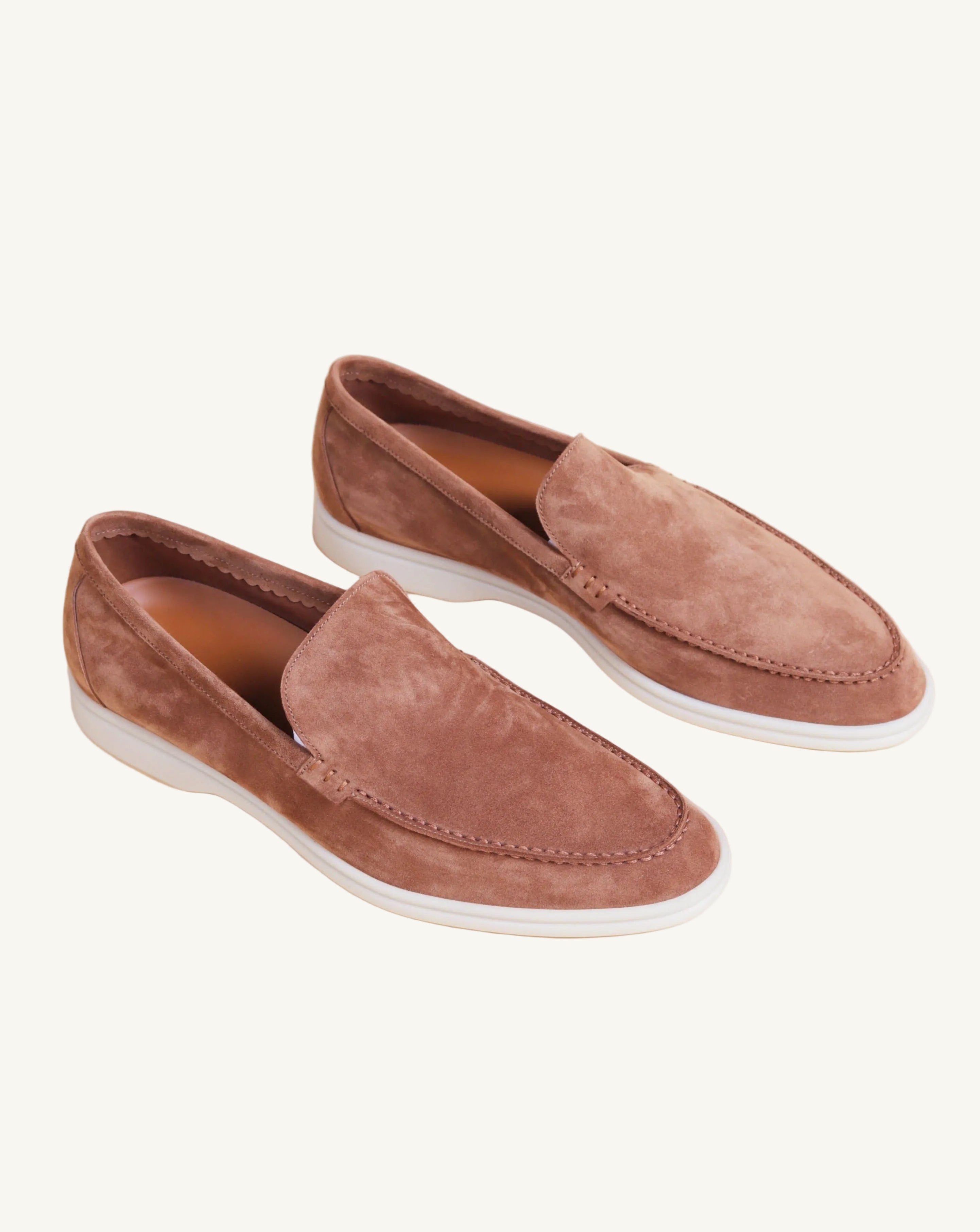 PSM092S LOAFER WALK SUEDE BROWN