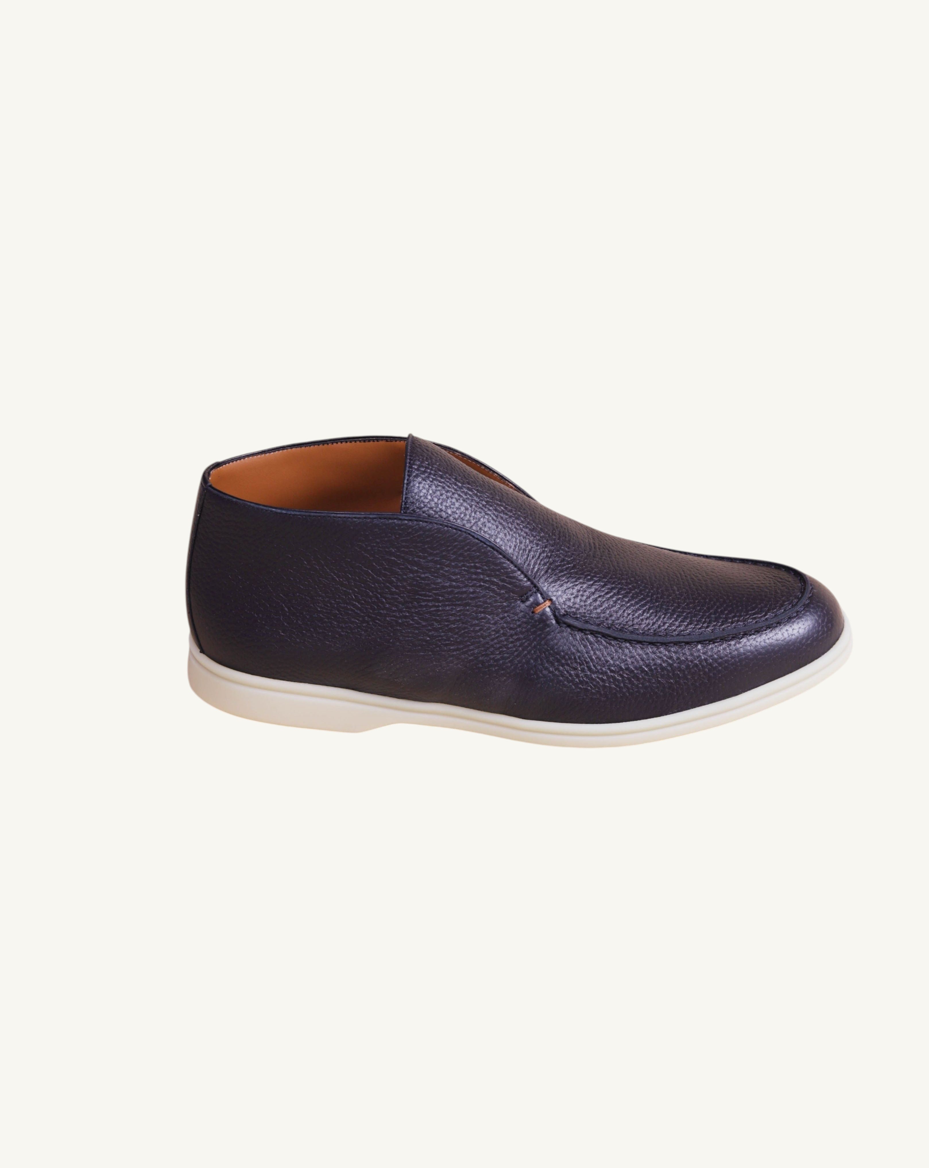 PDL092C ANKLE BOOT DEER BLUE