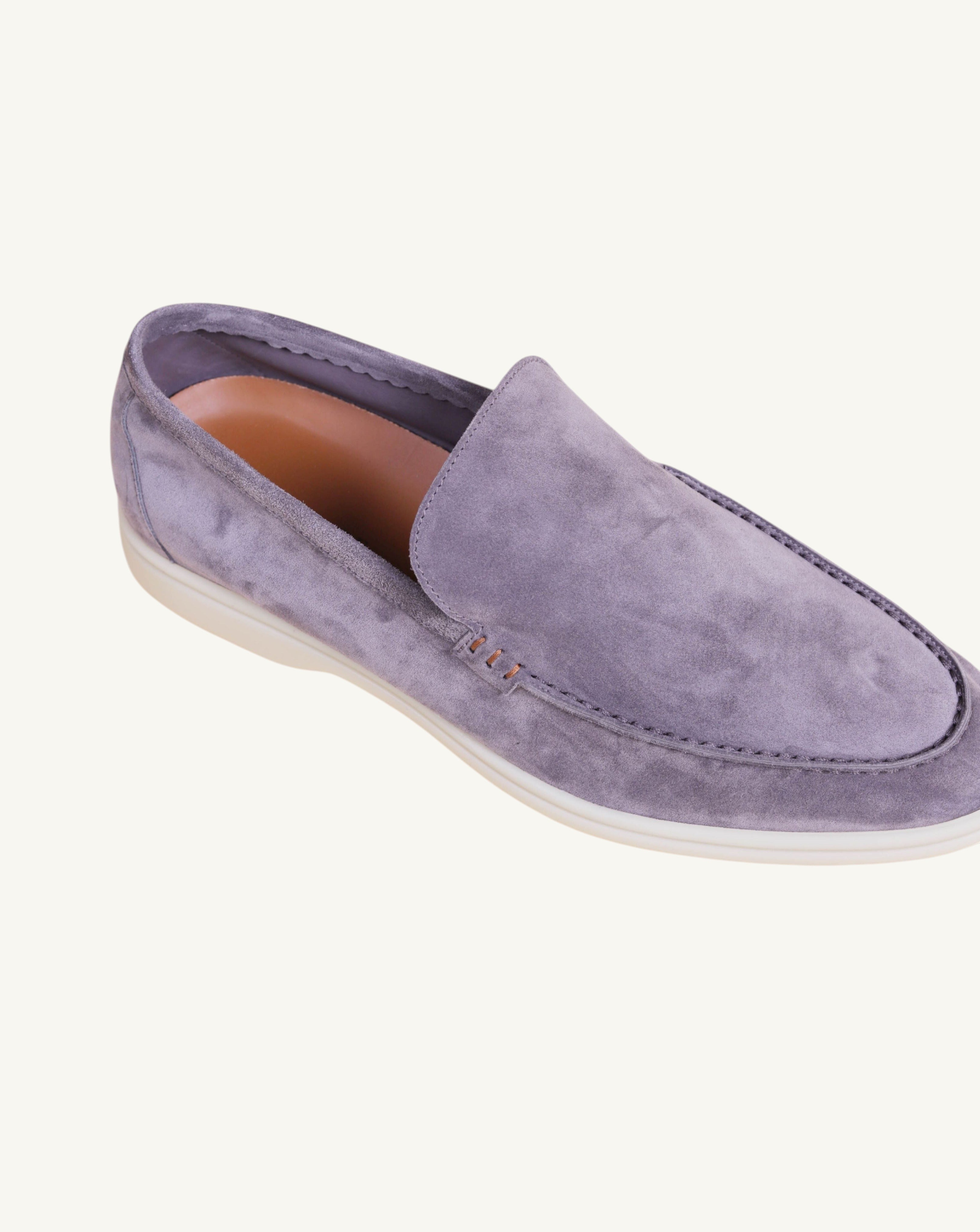 PSM092S LOAFER WALK SUEDE GREY