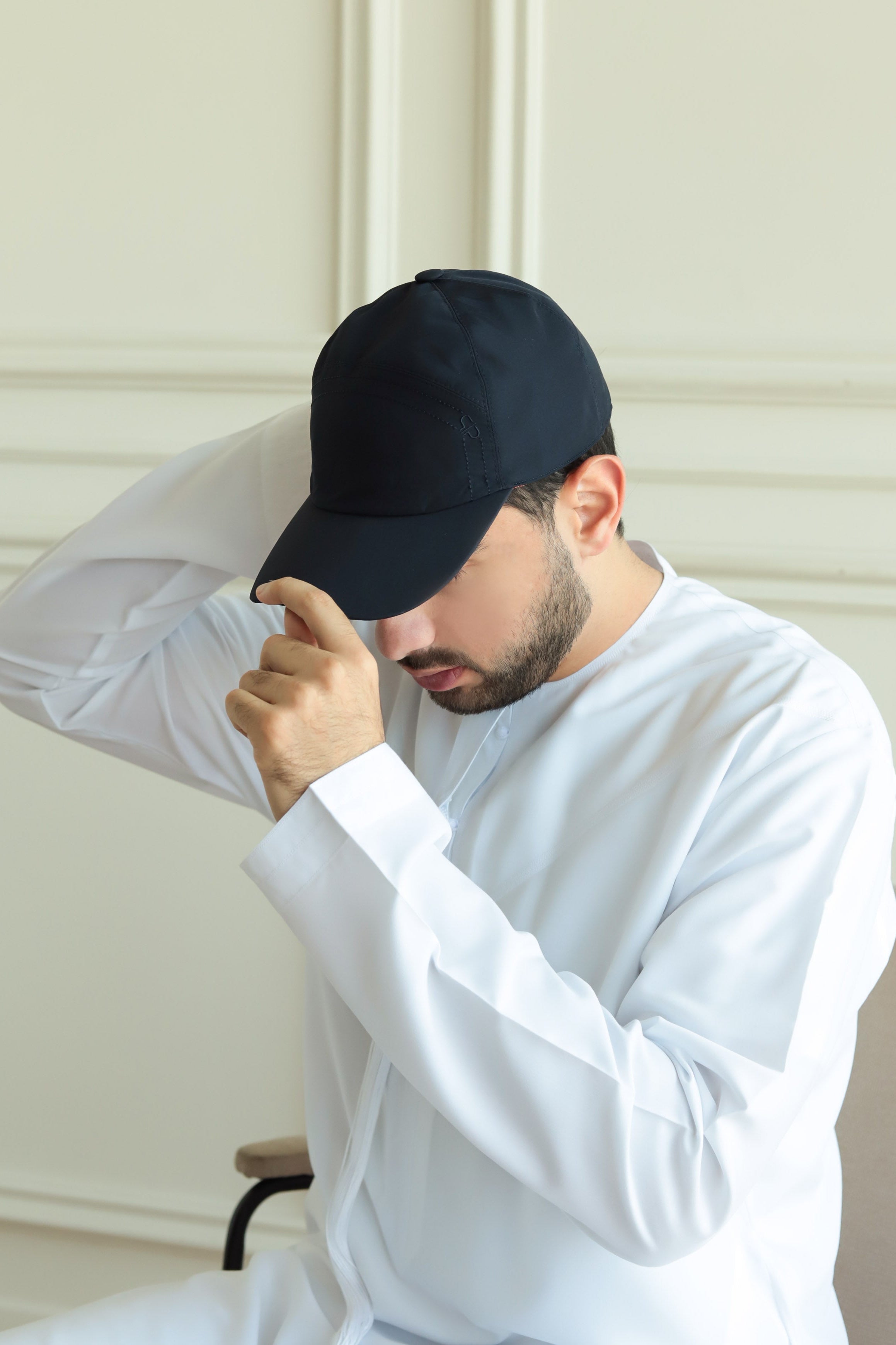 PCN.M007 BASE BALL CAP MICROFIBRE NAVY BLUE