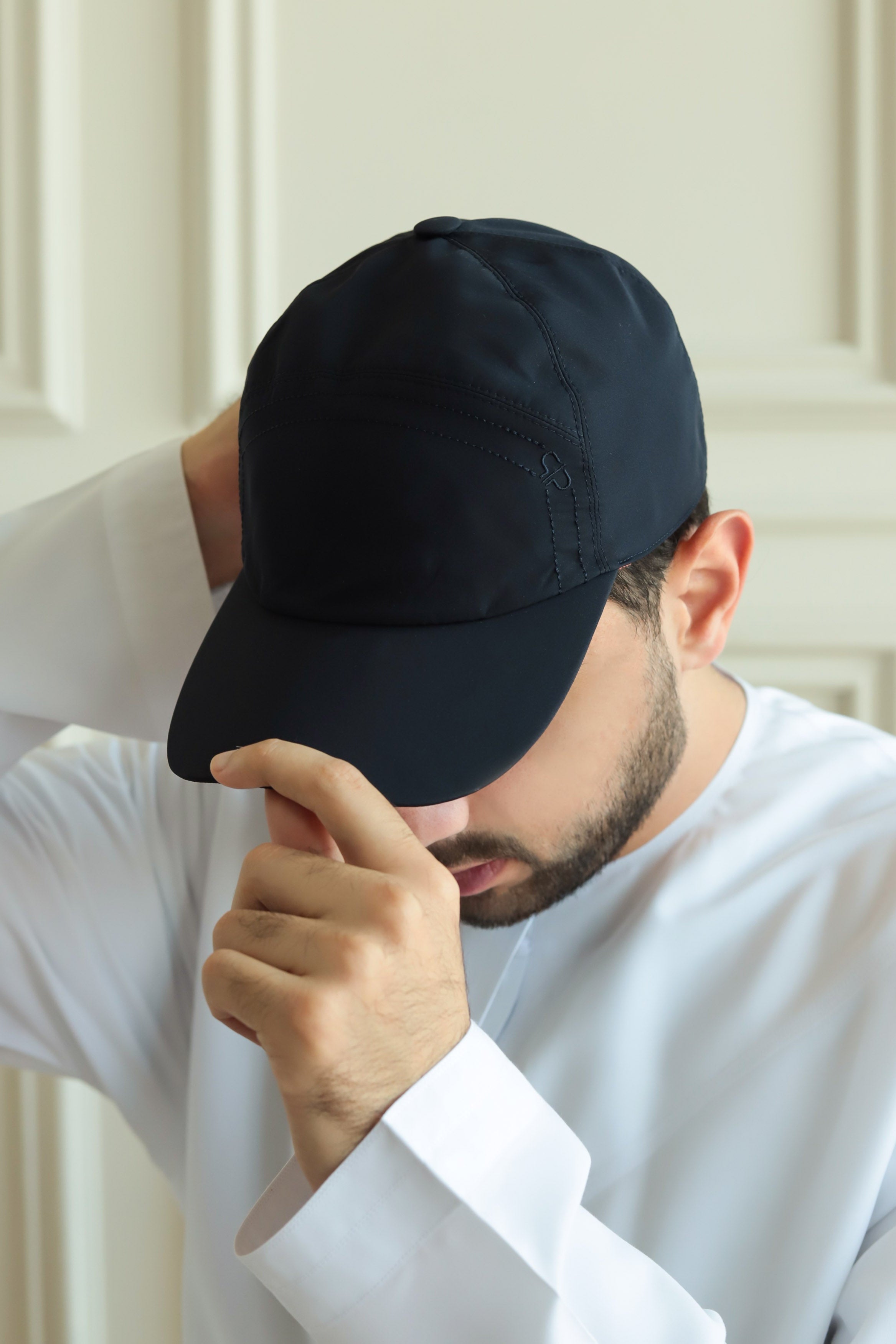 PCN.M007 BASE BALL CAP MICROFIBRE NAVY BLUE