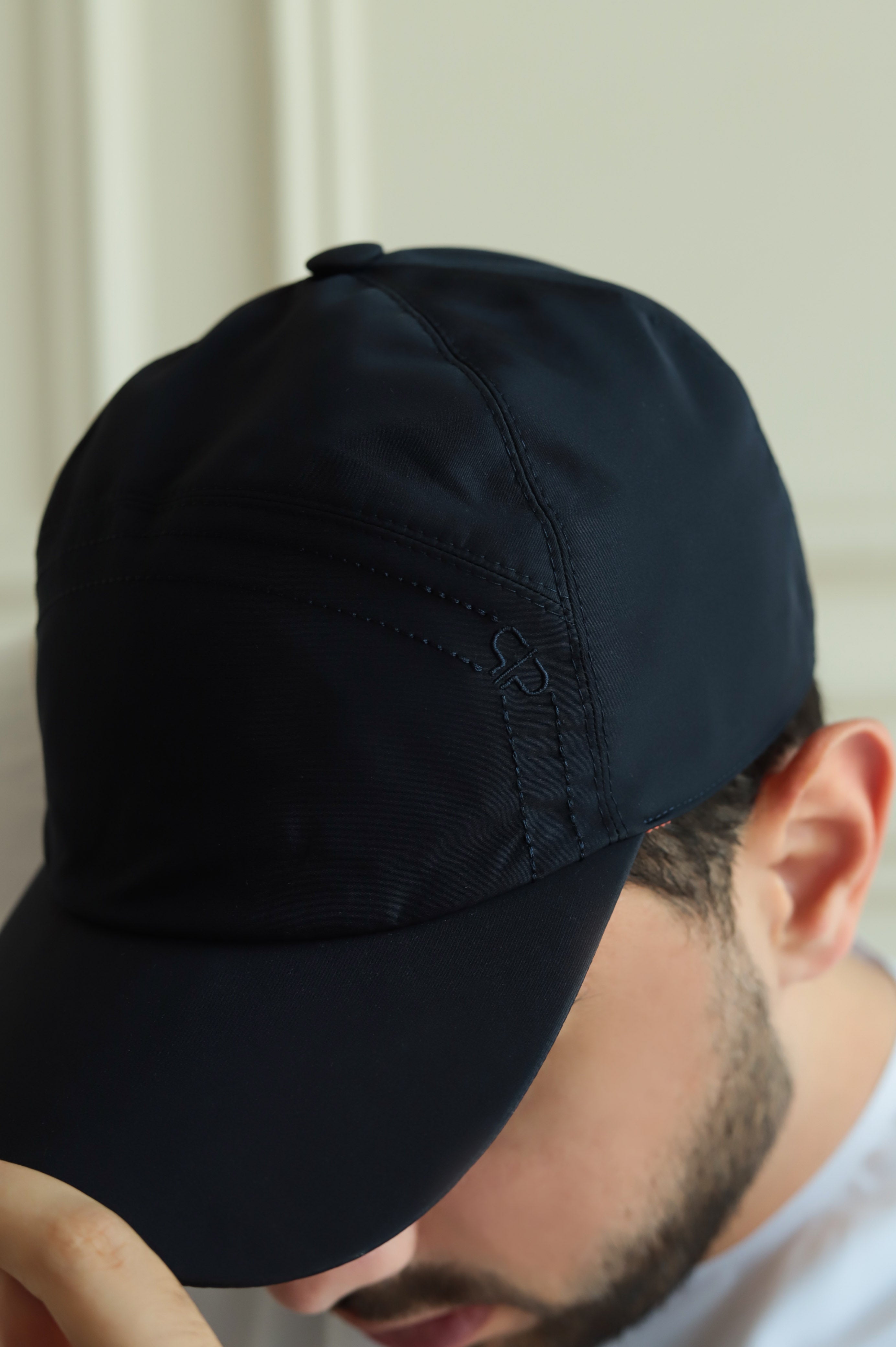 PCN.M007 BASE BALL CAP MICROFIBRE NAVY BLUE