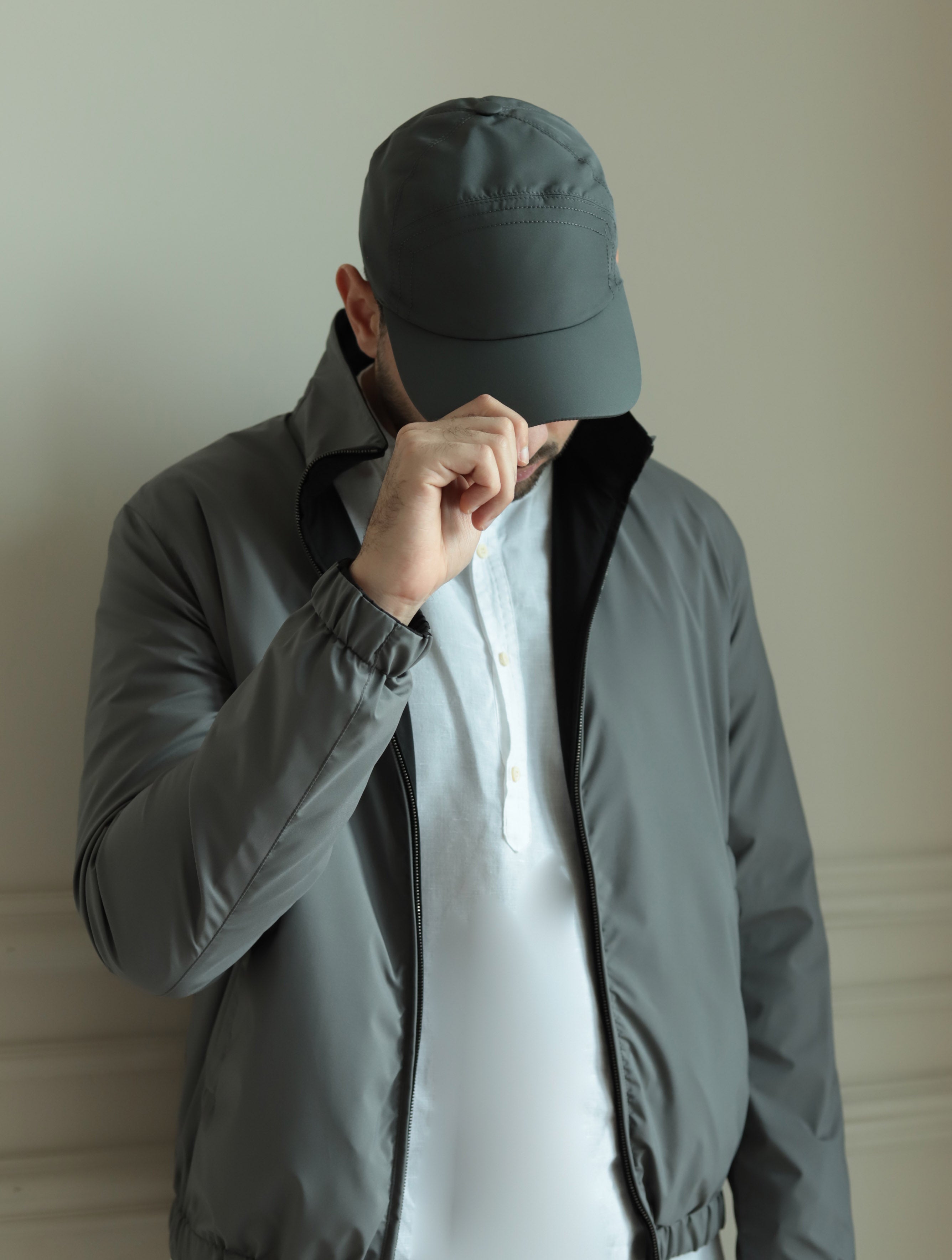 PCN.M007 BASE BALL CAP MICROFIBRE DARK GREY