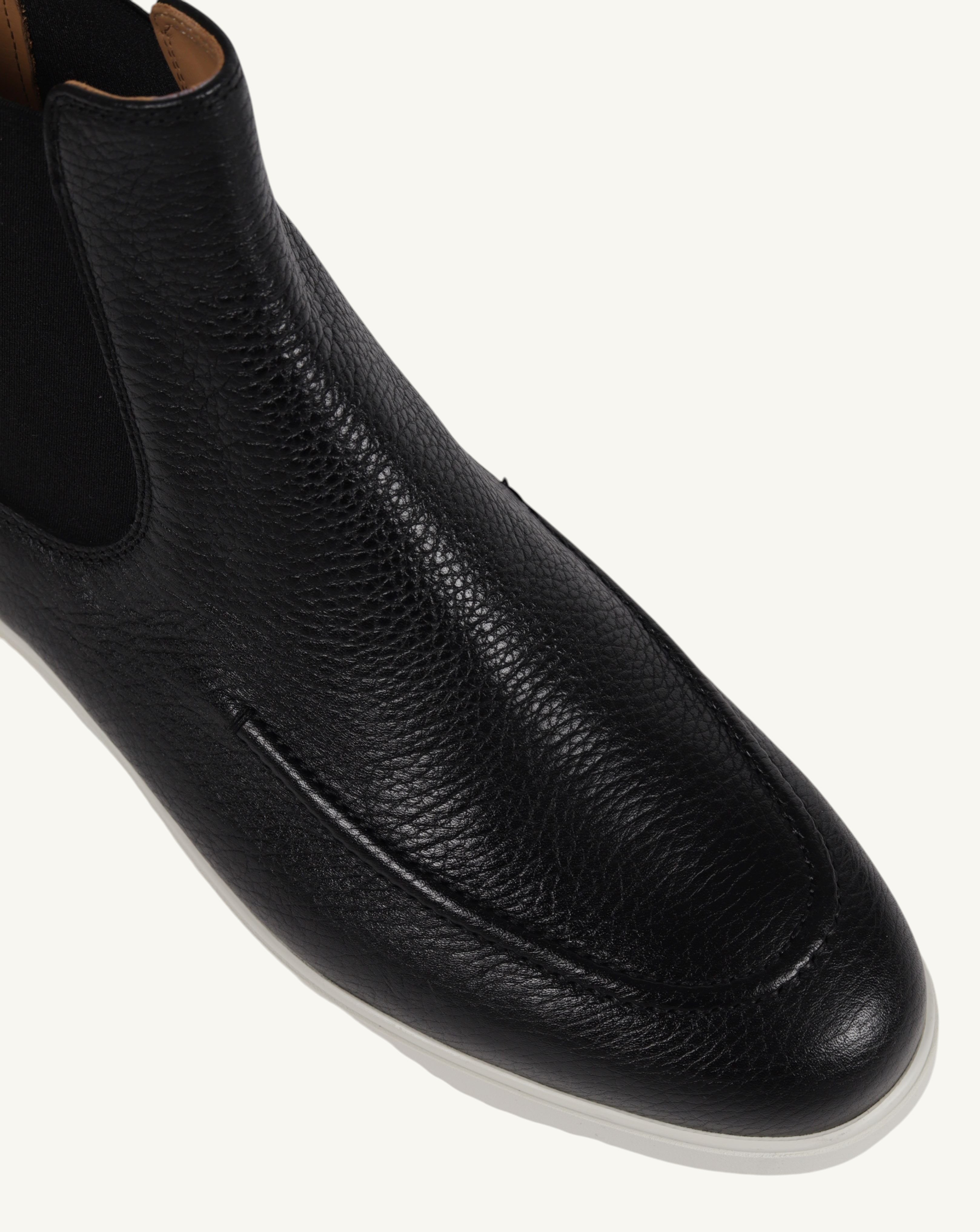 PS-U1063E-H02 CHELSEA BOOT GRAIN DEER BLACK