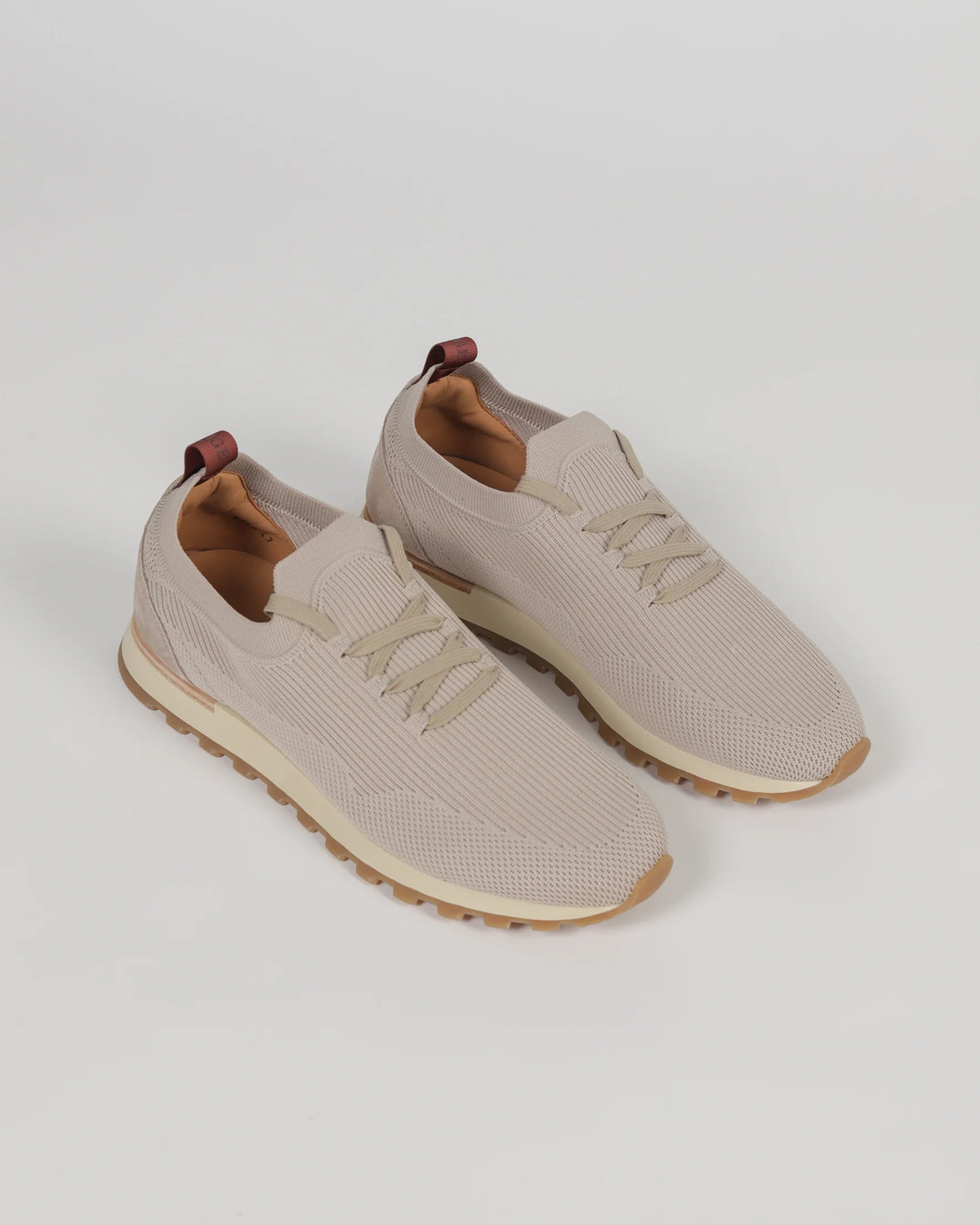 PU5318 RUNNERS FLEXY WALK - Plus Laces Seppia