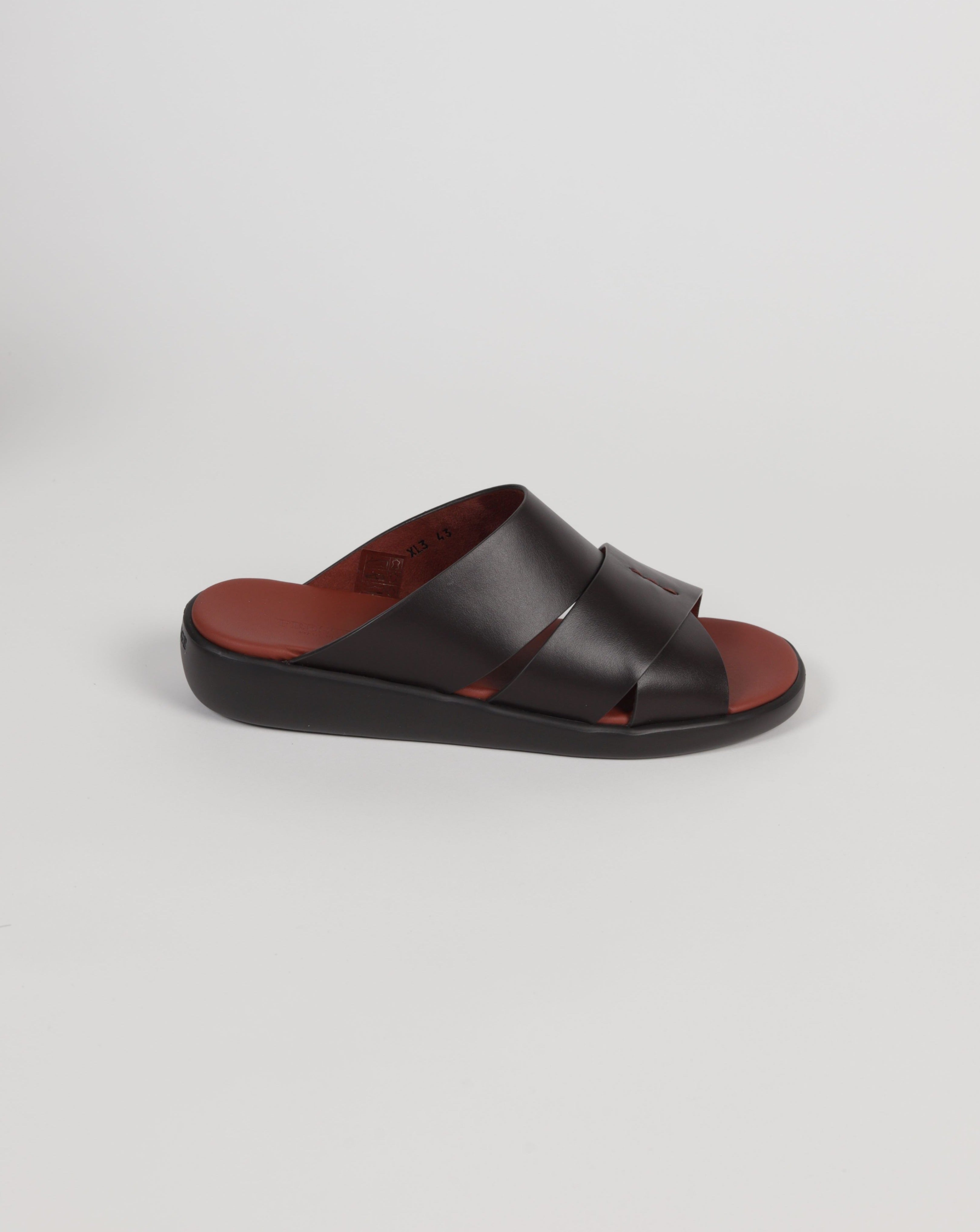 PSNC-XL3 SOFT NAPPA CALF DARK BROWN