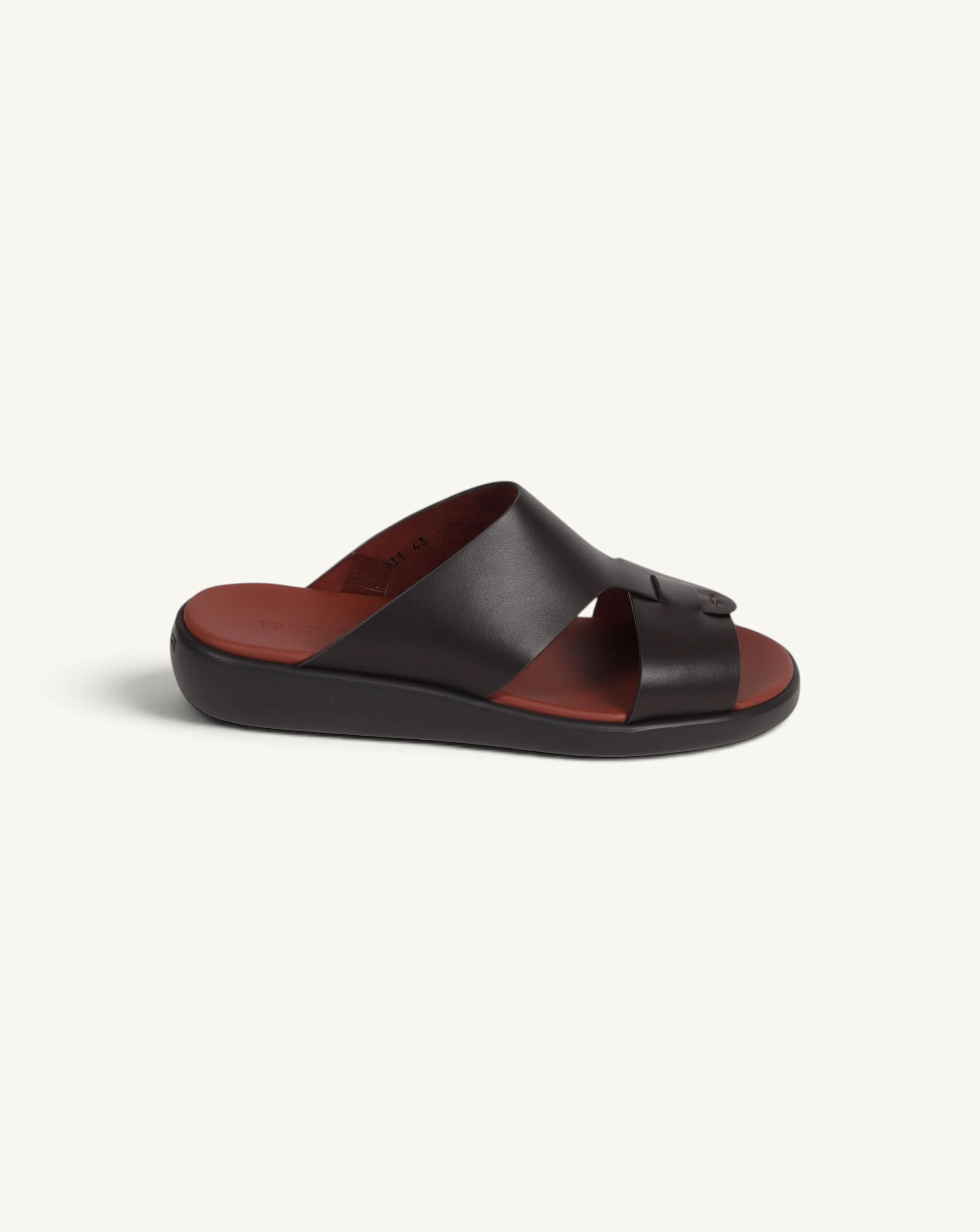 PSNC-XL1 SOFT NAPPA CALF DARK BROWN