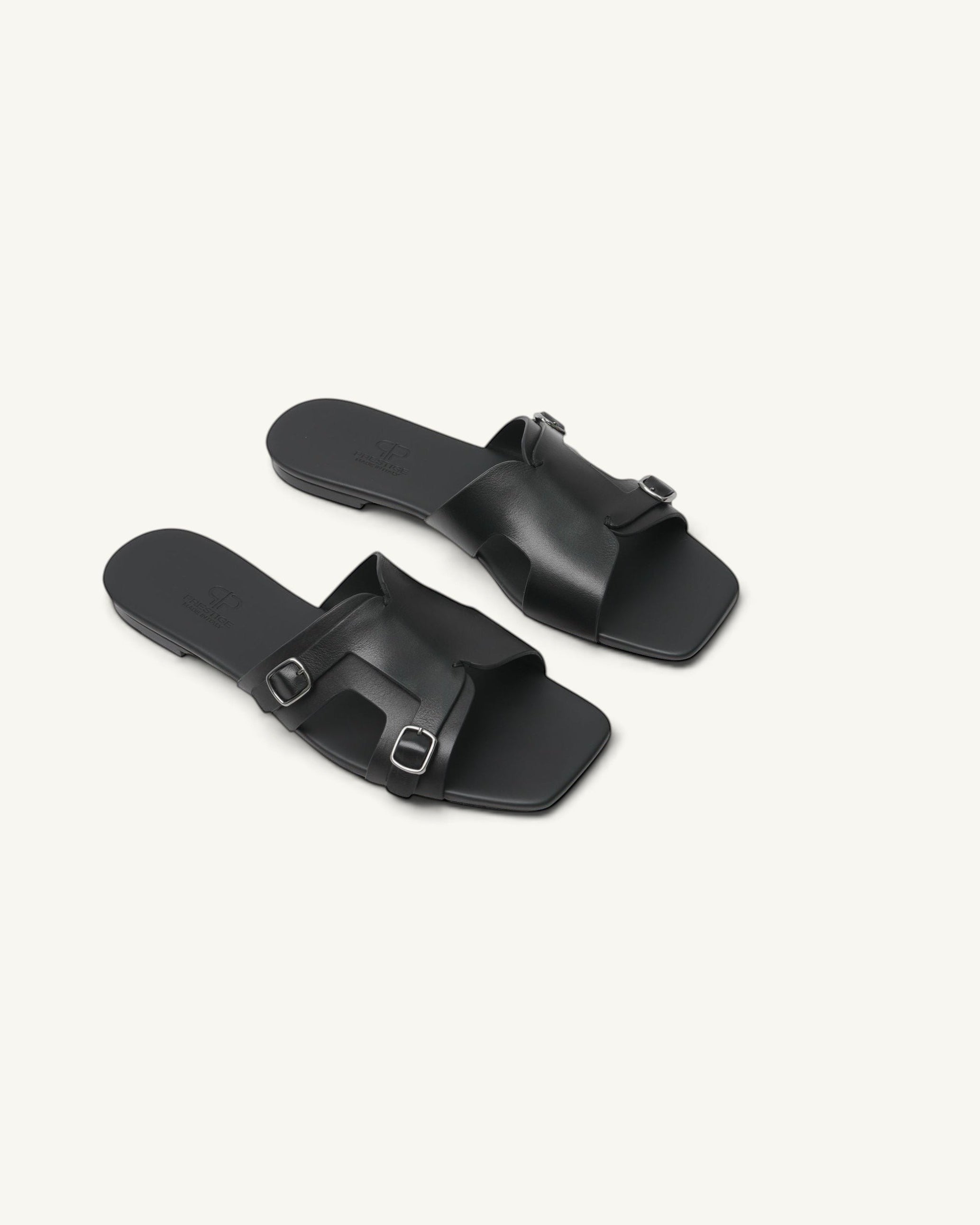 PD - 001 - 15 - SSNR Summer Monk Walk  NAPPA ROYAL Black