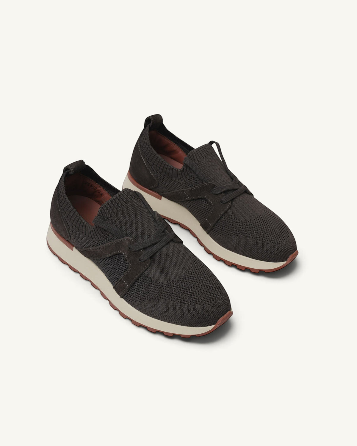 PS - D5350 RUNNER FLEXY LUX WALK PLUS LACES DARK BROWN
