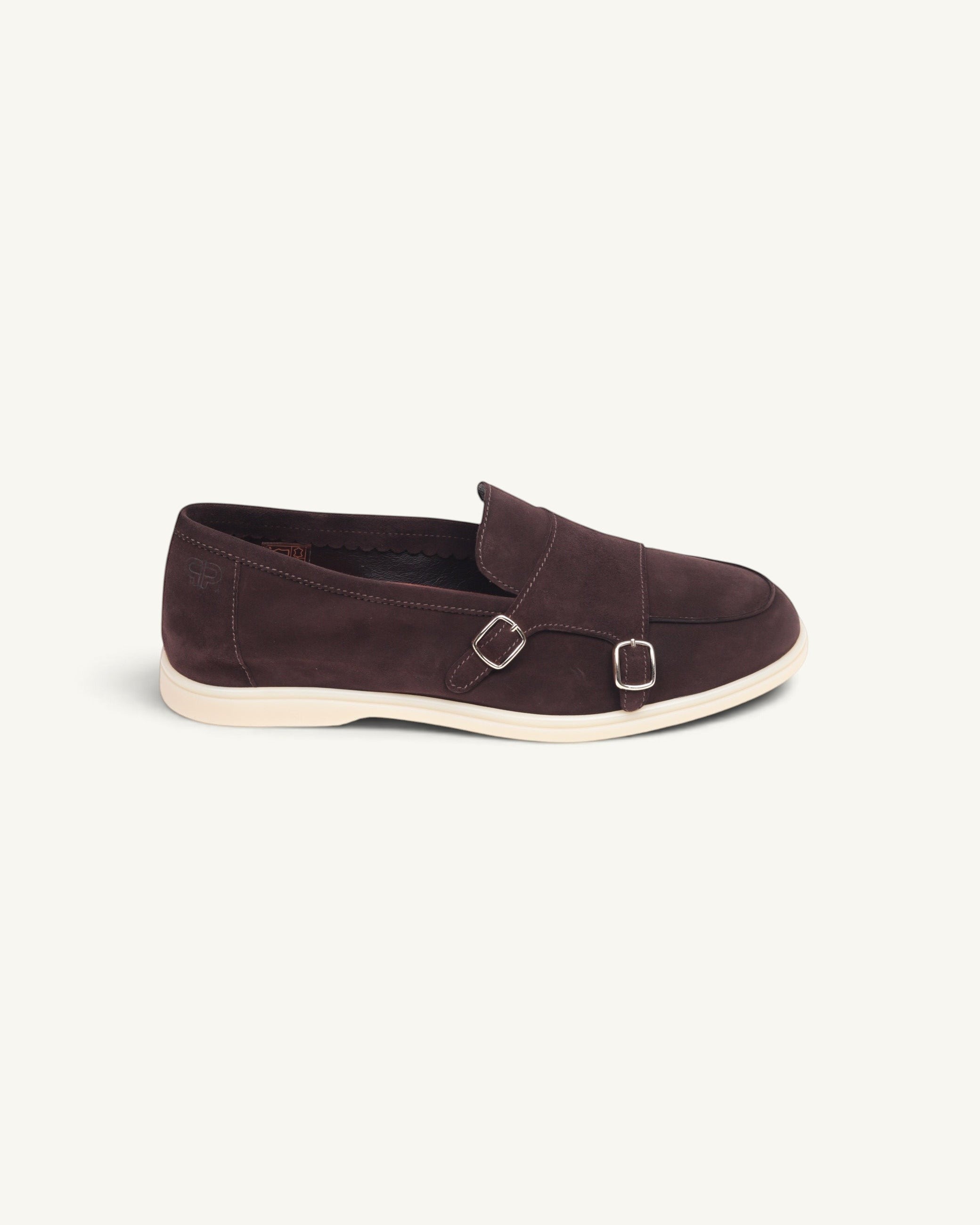 PS - D5338 Loafer Monk Walk  REVERSE - Dark Brown