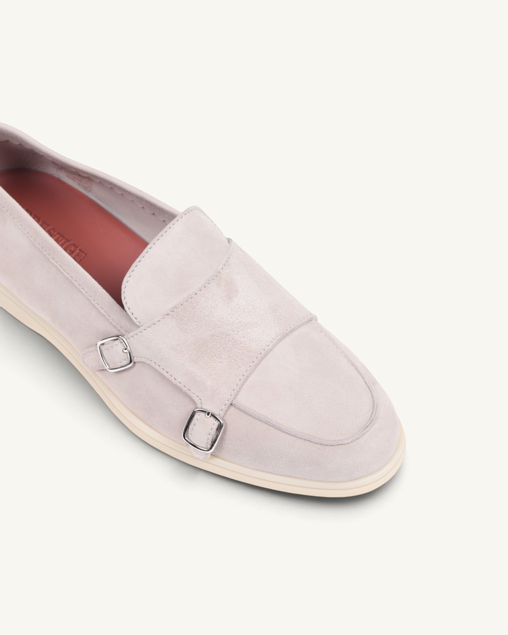 PS - D5338 Loafer Monk Walk REVERSE - GREY