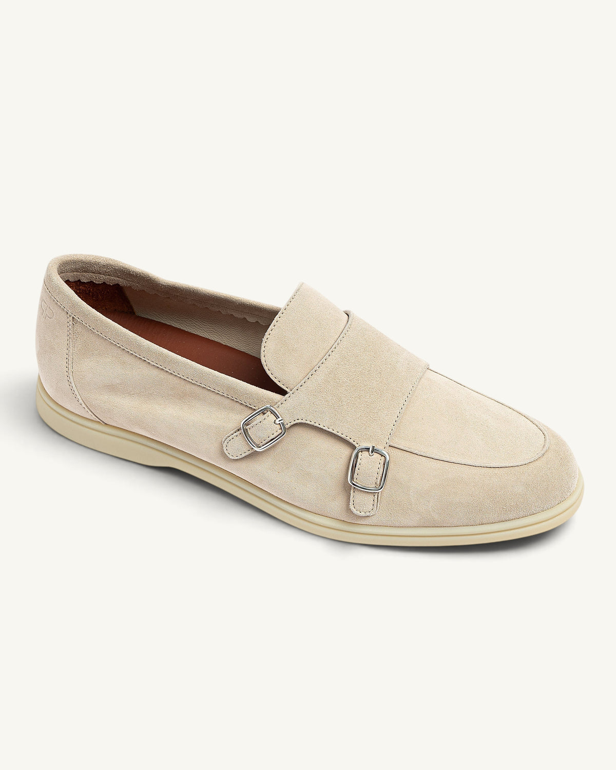 PS - D5338 Loafer Monk Walk  REVERSE - Ivory