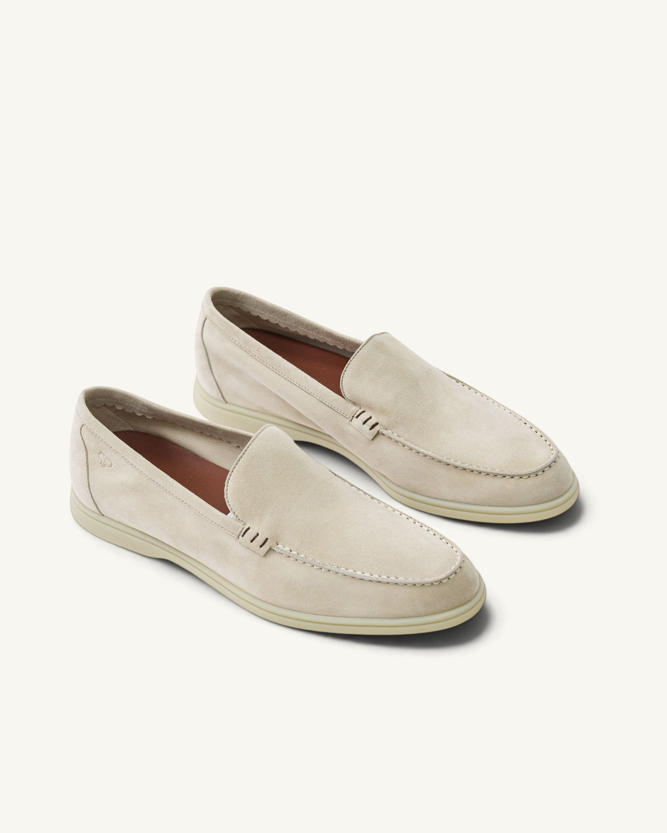 PS - MD92 Loafer Summer Walk - Suede Ivory