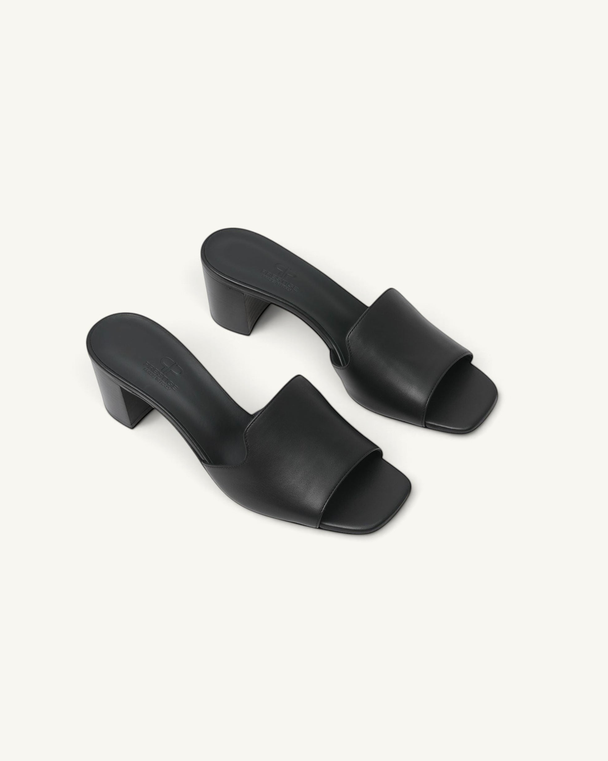 PD - 003 - 55 - SSHNR Sunshine Heels  NAPPA ROYAL Black